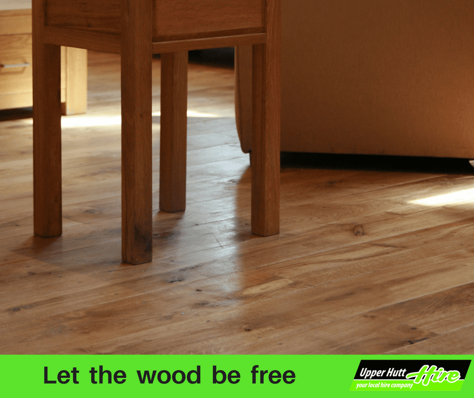 let the wood be free sander sanding wooden floor timber rimu tawa