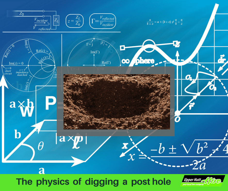 physics post hole boring digging Upper Hutt Hire Kenards kennards Hirepool