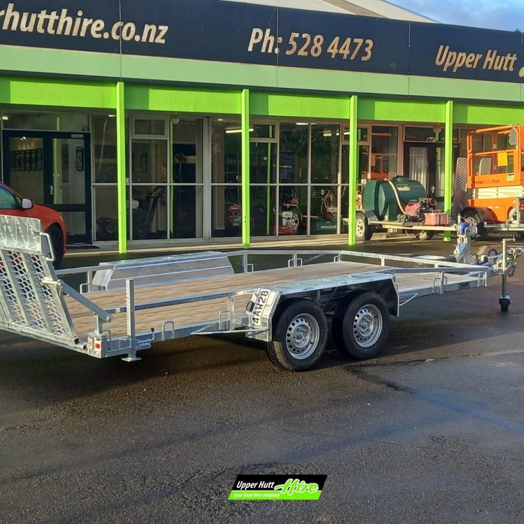 Car Trailer Transporter tow Hirepool Kennards rent Upper Hutt Hire